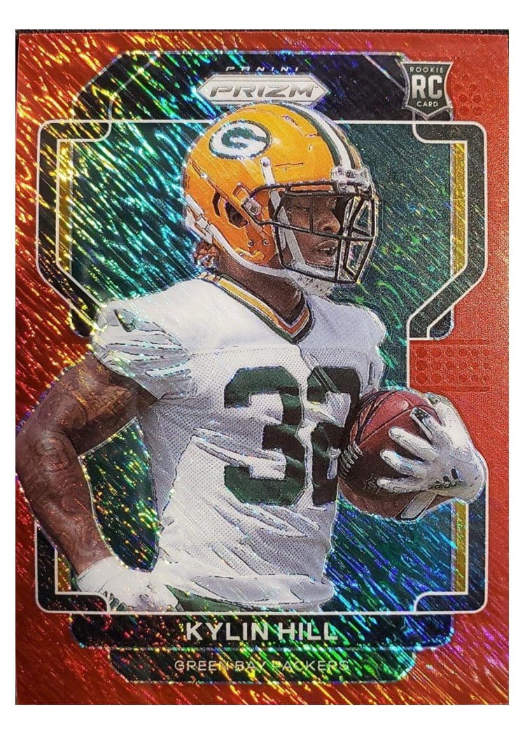 2021 Panini Prizm Base Set Kylin Hill #403 card
