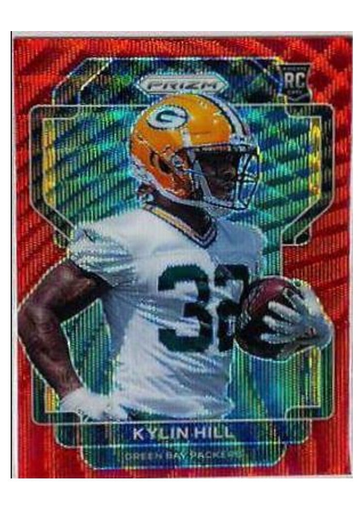 2021 Panini Prizm Base Set Kylin Hill #403 card