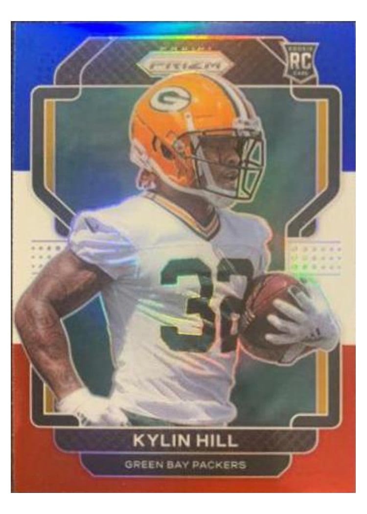 2021 Panini Prizm Base Set Kylin Hill #403 card