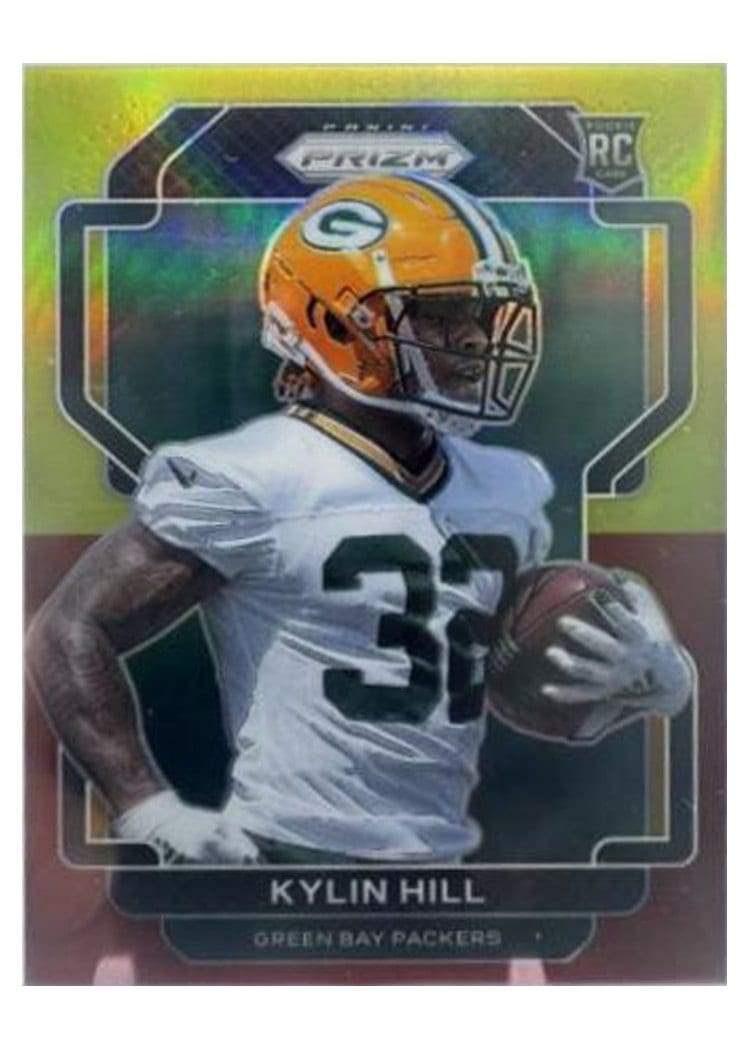 2021 Panini Prizm Base Set Kylin Hill #403 card