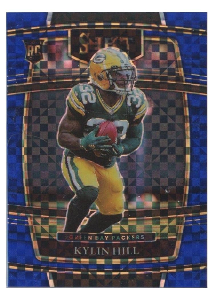 2021 Panini Select Base Set Kylin Hill #100 card