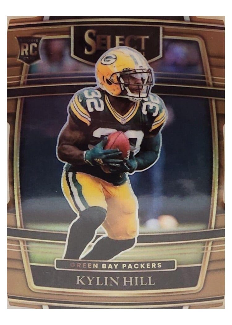 2021 Panini Select Base Set Kylin Hill #100 card