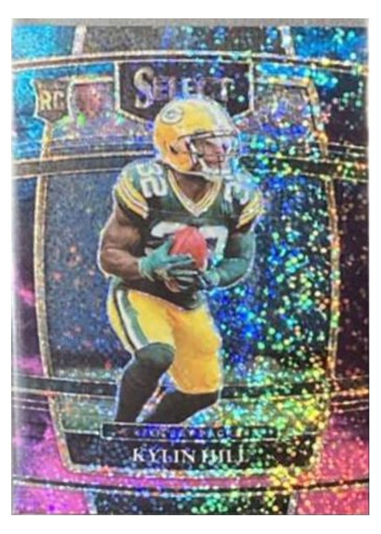 2021 Panini Select Base Set Kylin Hill #100 card