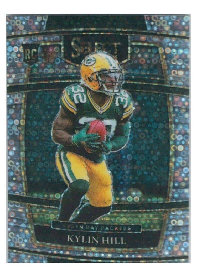 2021 Panini Select Base Set Kylin Hill #100 card