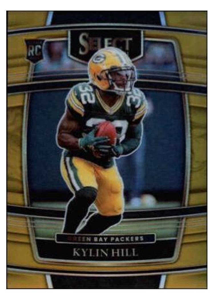 2021 Panini Select Base Set Kylin Hill #100 card