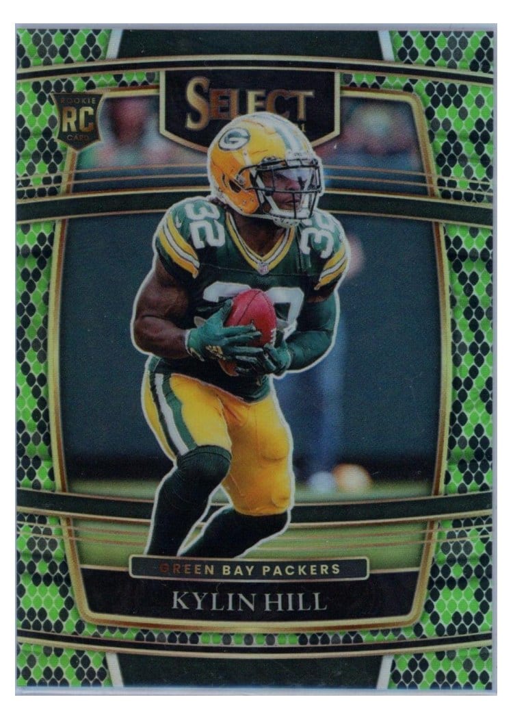 2021 Panini Select Base Set Kylin Hill #100 card