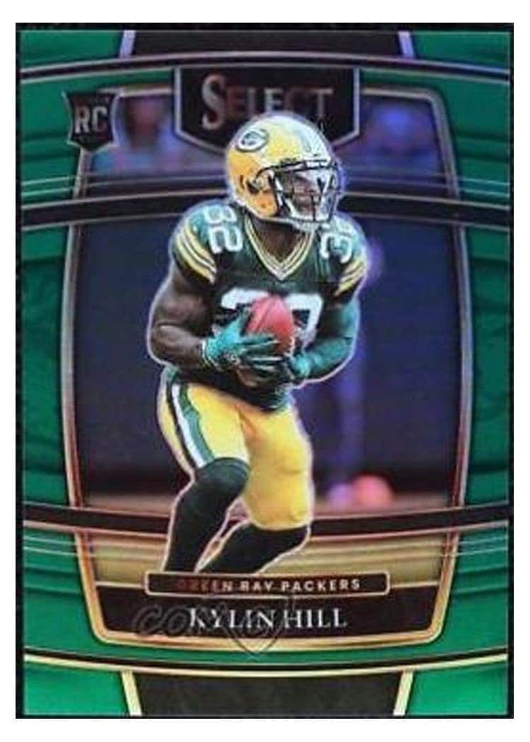 2021 Panini Select Base Set Kylin Hill #100 card