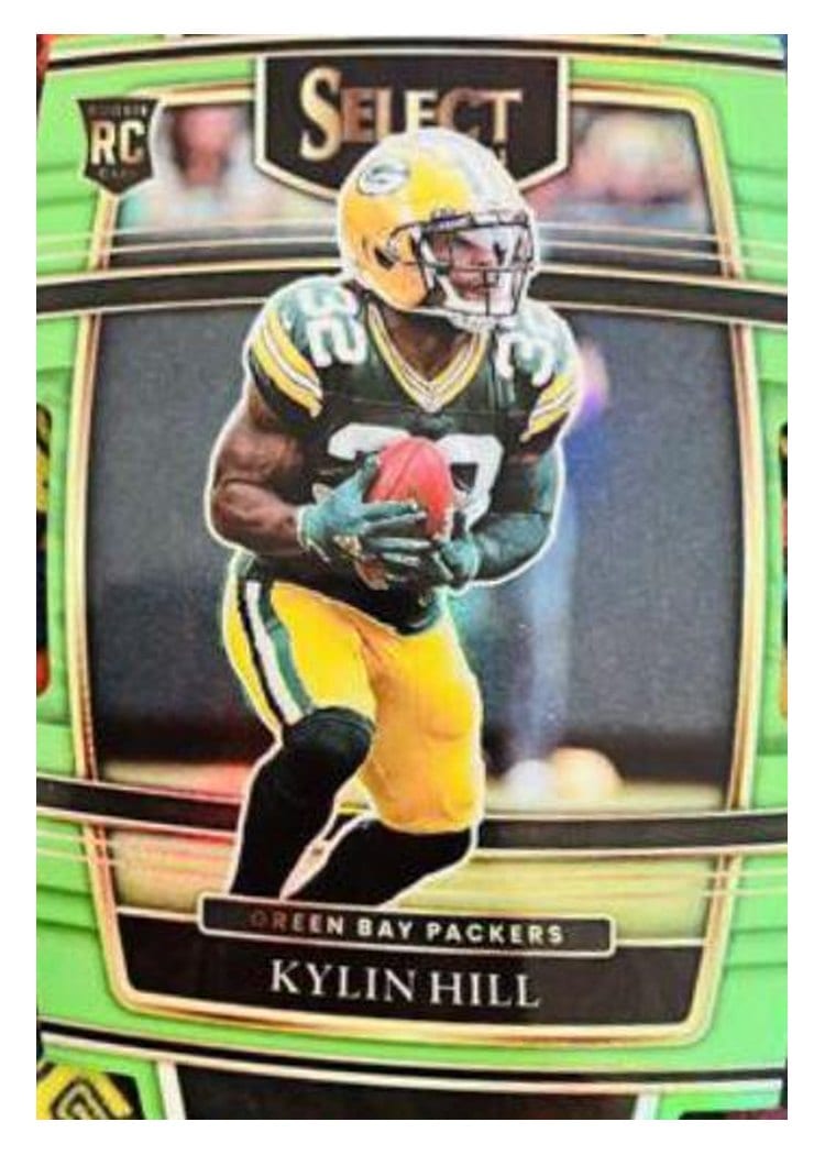 2021 Panini Select Base Set Kylin Hill #100 card