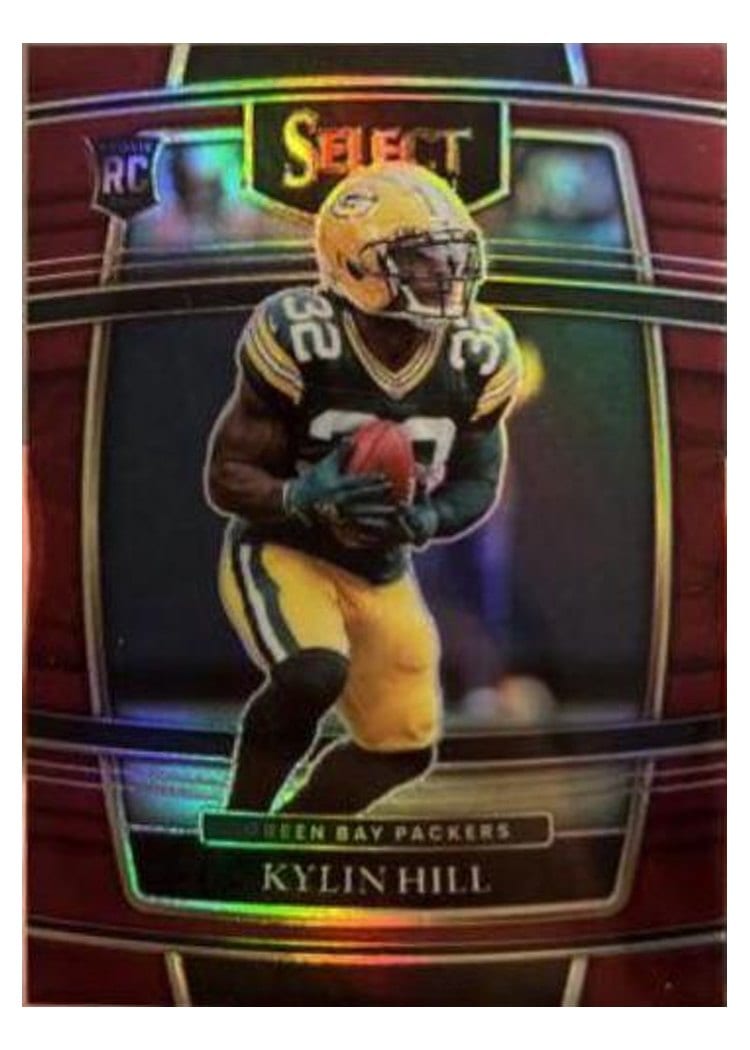 2021 Panini Select Base Set Kylin Hill #100 card