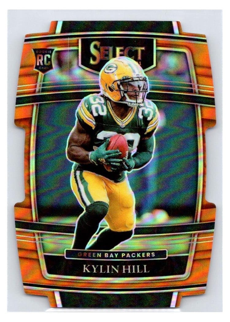 2021 Panini Select Base Set Kylin Hill #100 card