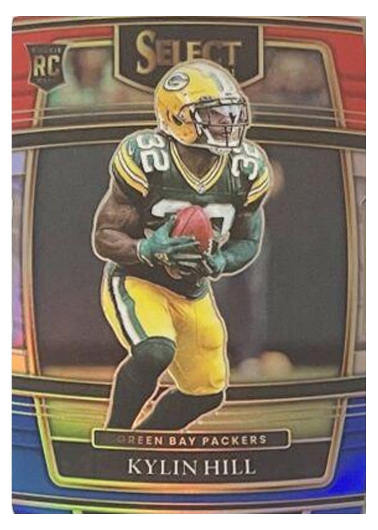 2021 Panini Select Base Set Kylin Hill #100 card