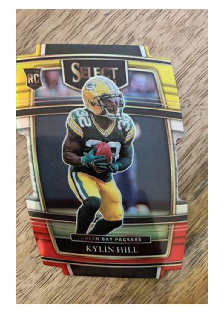 2021 Panini Select Base Set Kylin Hill #100 card
