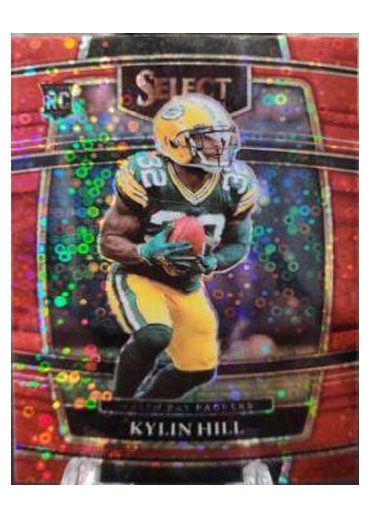 2021 Panini Select Base Set Kylin Hill Red Disco #100 card