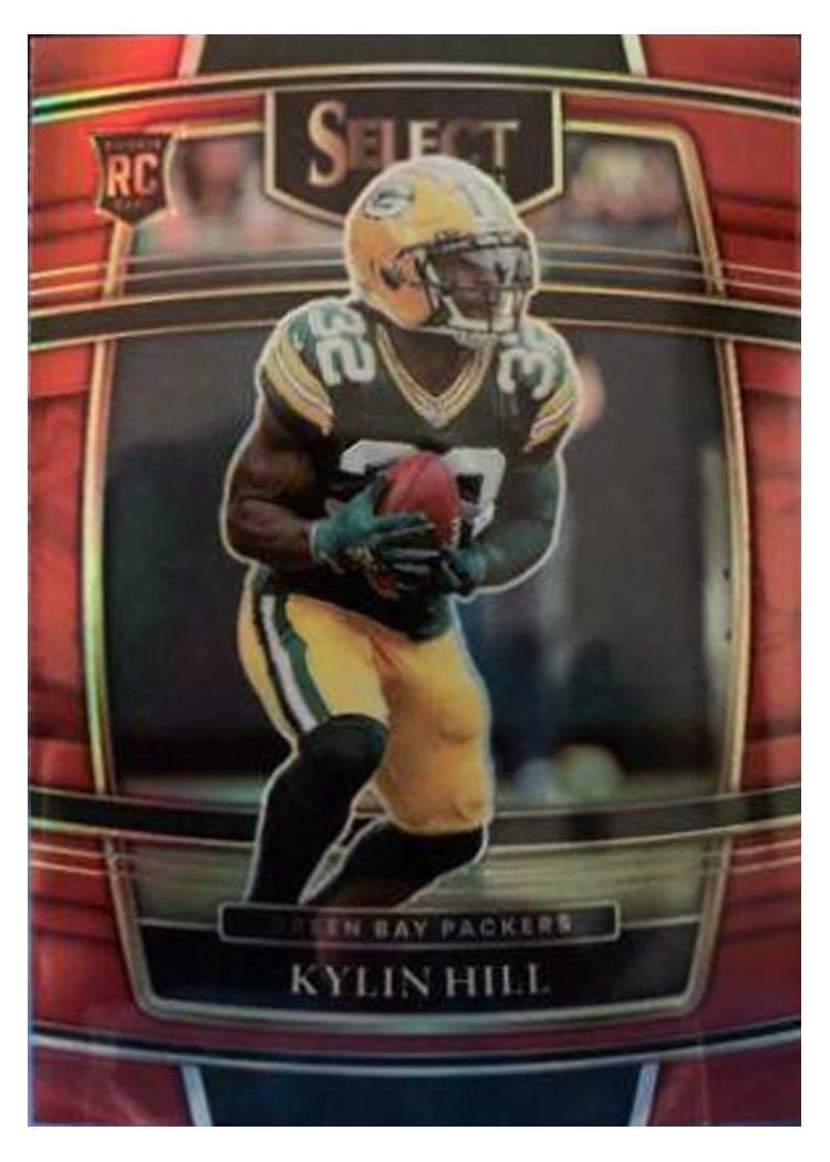2021 Panini Select Base Set Kylin Hill #100 card