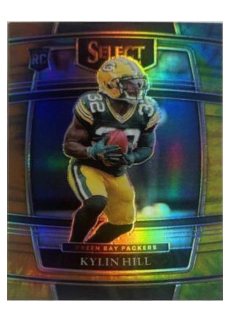 2021 Panini Select Base Set Kylin Hill #100 card