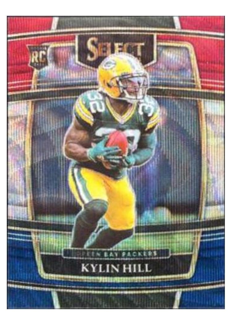 2021 Panini Select Base Set Kylin Hill #100 card