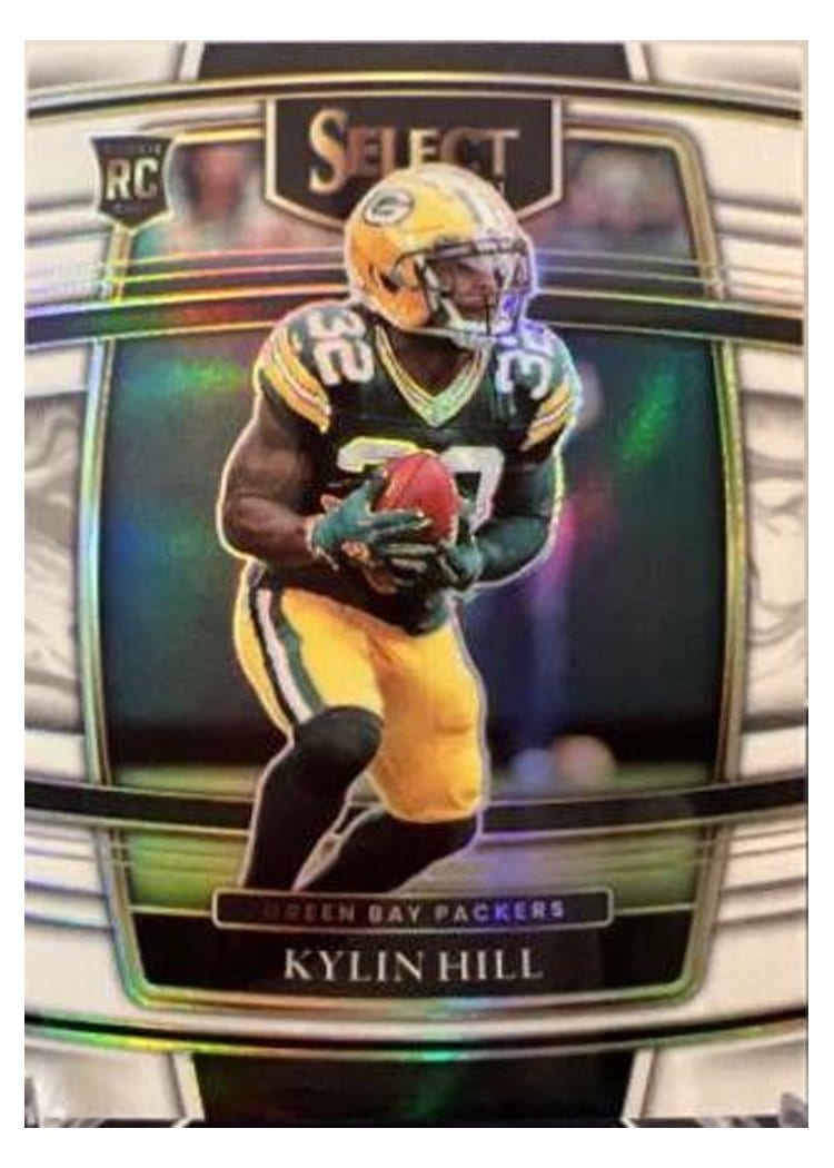 2021 Panini Select Base Set Kylin Hill #100 card