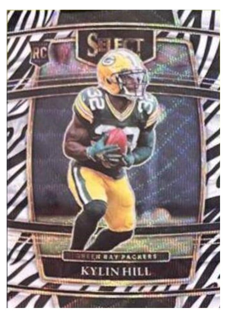 2021 Panini Select Base Set Kylin Hill #100 card