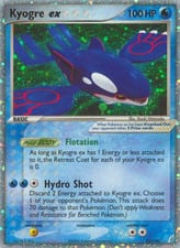 2005 Delta Species Kyogre ★ #112 card