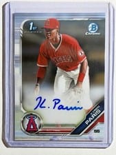2019 Bowman Draft Chrome Picks Autograph Kyren Paris #CDA-KP card