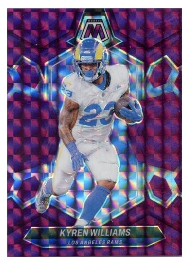 2024 Panini Mosaic Base Set Kyren Williams #128 card