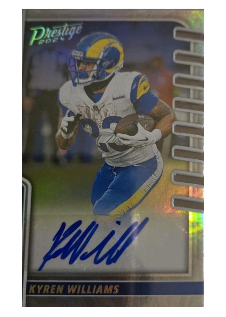 2024 Panini Prestige Distinctive Ink Kyren Williams #DI-KWS card