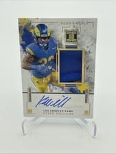 2025 Panini Impeccable Elegance Veteran Patch Autos Kyren Williams #15 card