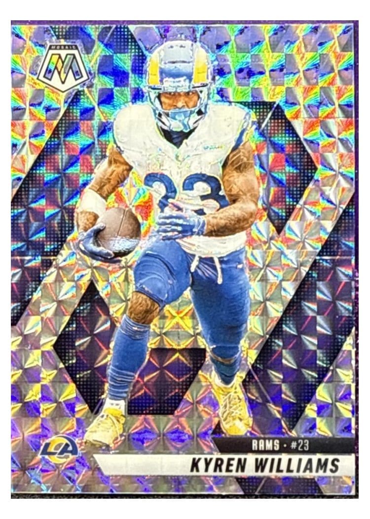 2025 Panini Mosaic Base Set Kyren Williams #136 card