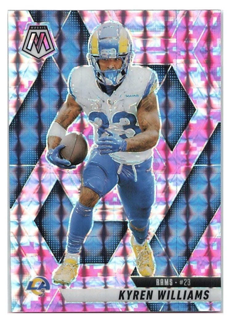 2025 Panini Mosaic Base Set Kyren Williams #136 card