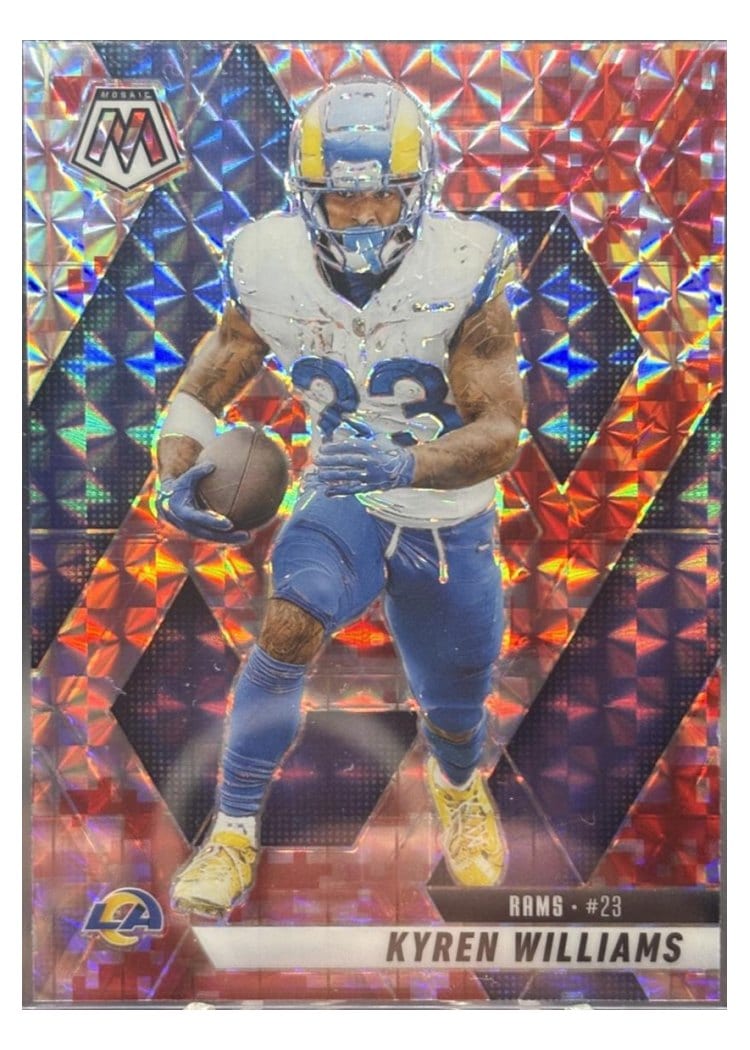 2025 Panini Mosaic Base Set Kyren Williams #136 card