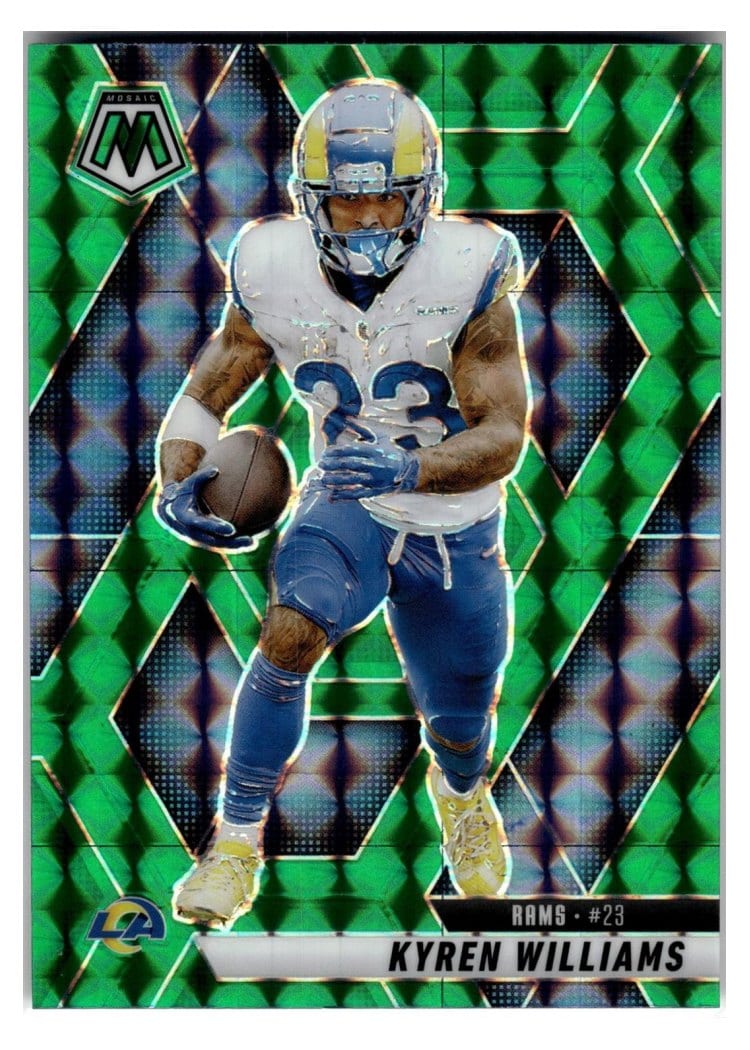2025 Panini Mosaic Base Set Kyren Williams #136 card