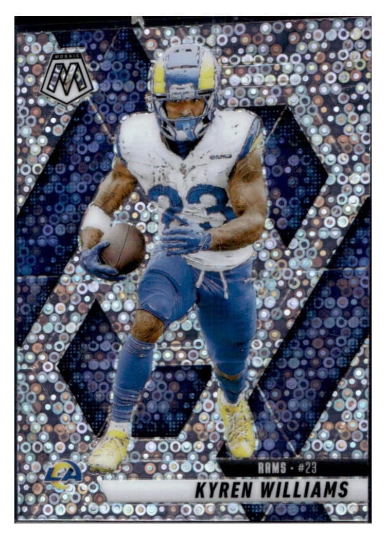 2025 Panini Mosaic Base Set Kyren Williams #136 card