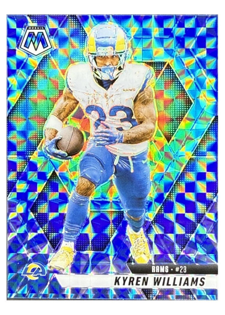 2025 Panini Mosaic Base Set Kyren Williams #136 card