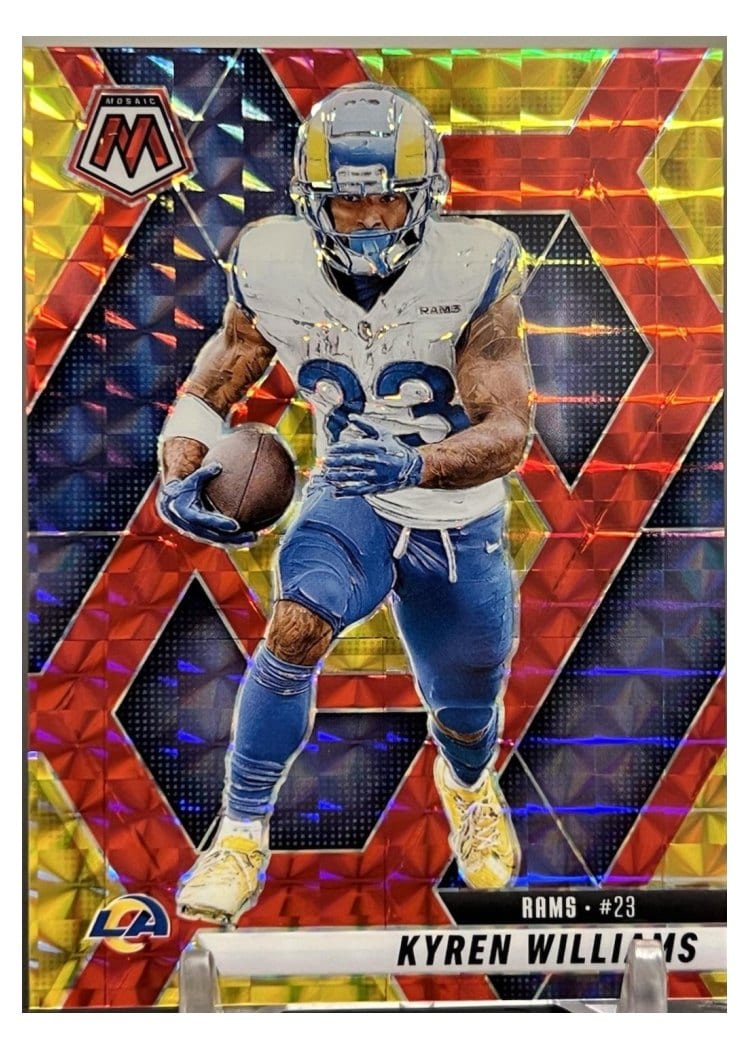 2025 Panini Mosaic Base Set Kyren Williams #136 card