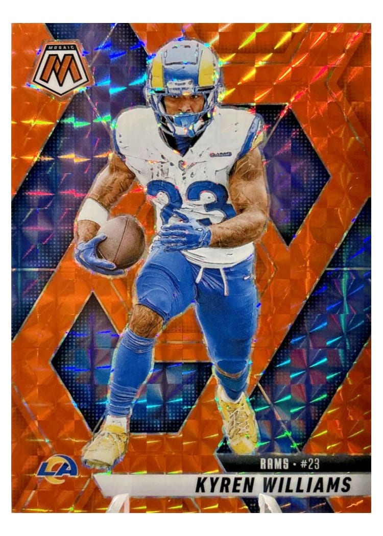 2025 Panini Mosaic Base Set Kyren Williams #136 card