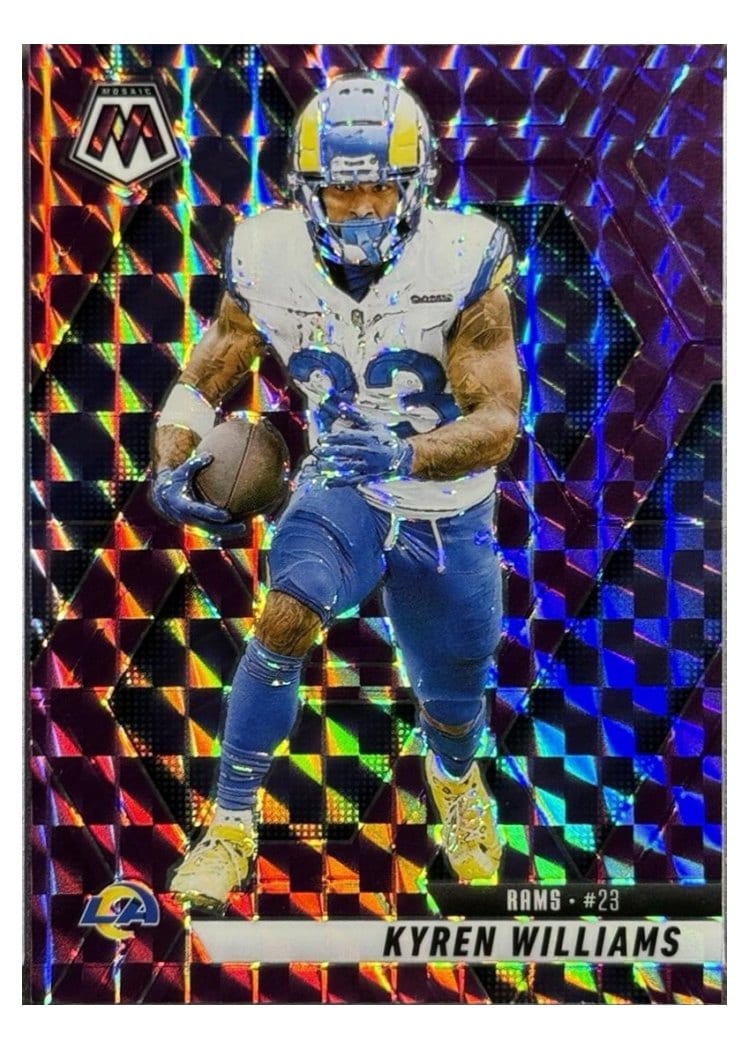 2025 Panini Mosaic Base Set Kyren Williams #136 card