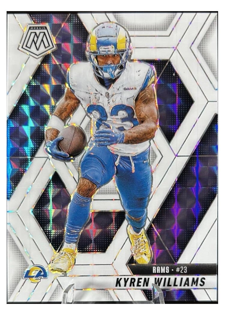 2025 Panini Mosaic Base Set Kyren Williams #136 card