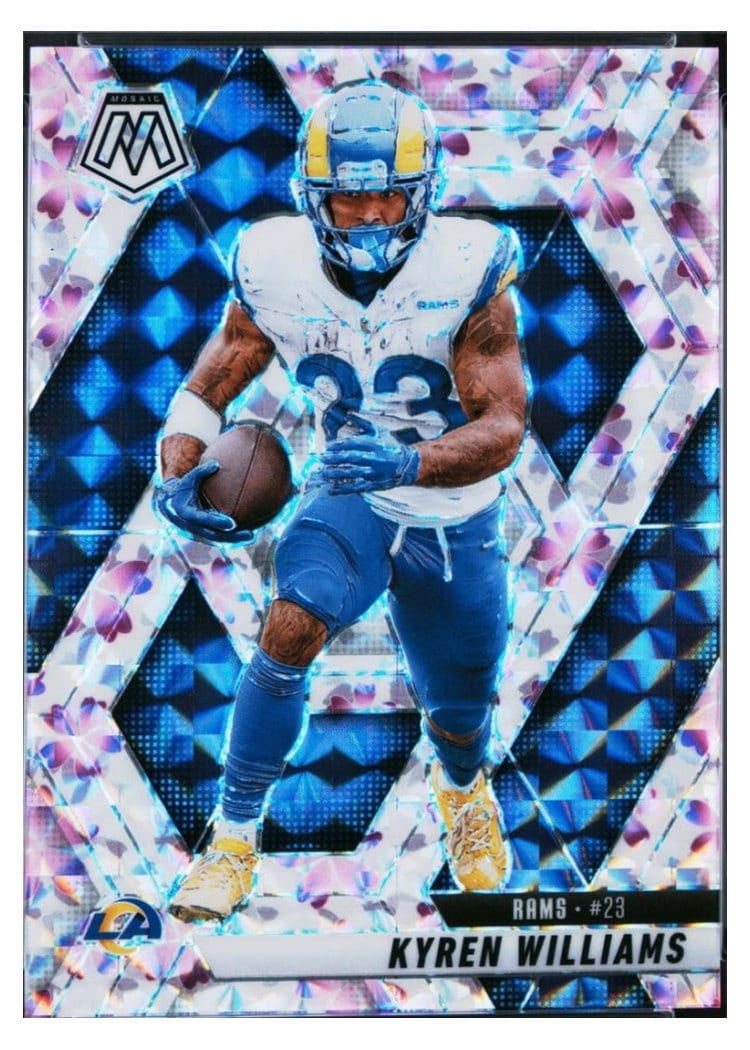 2025 Panini Mosaic Base Set Kyren Williams #136 card