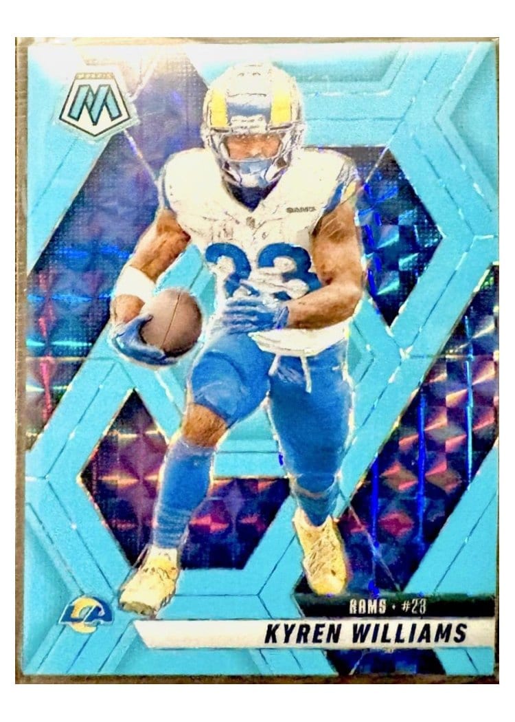 2025 Panini Mosaic Base Set Kyren Williams #136 card