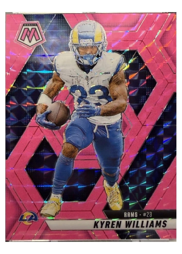 2025 Panini Mosaic Base Set Kyren Williams #136 card