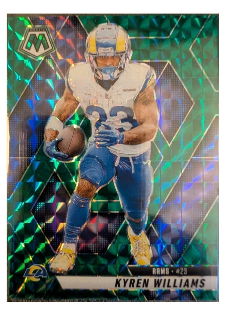 2025 Panini Mosaic Base Set Kyren Williams #136 card