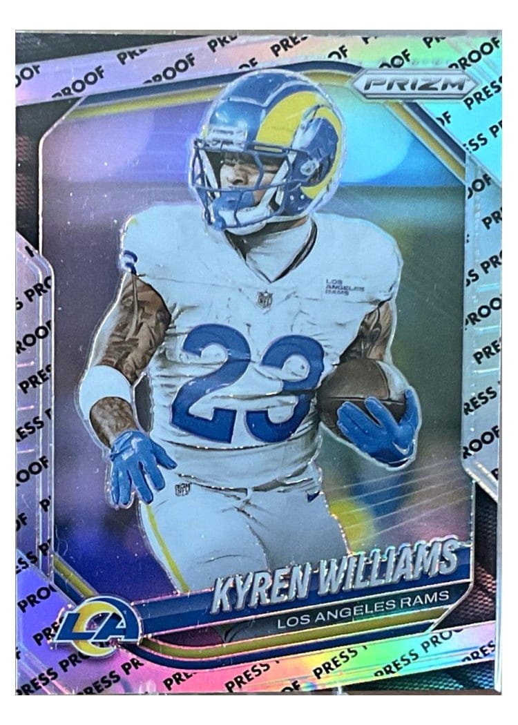 2025 Panini Prizm Base Set Kyren Williams #138 card