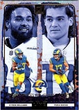 2024 Donruss Production Line Kyren Williams / Puka Nacua #10