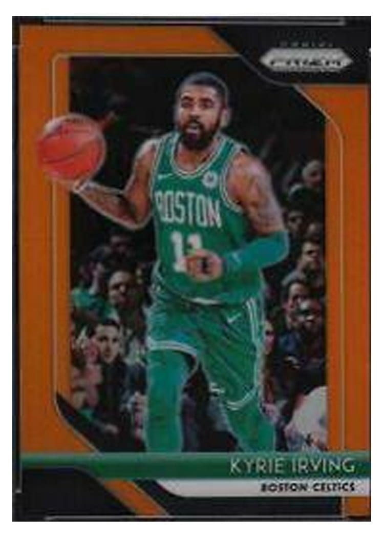 2018-19 Panini Prizm Base Set Kyrie Irving #98 card