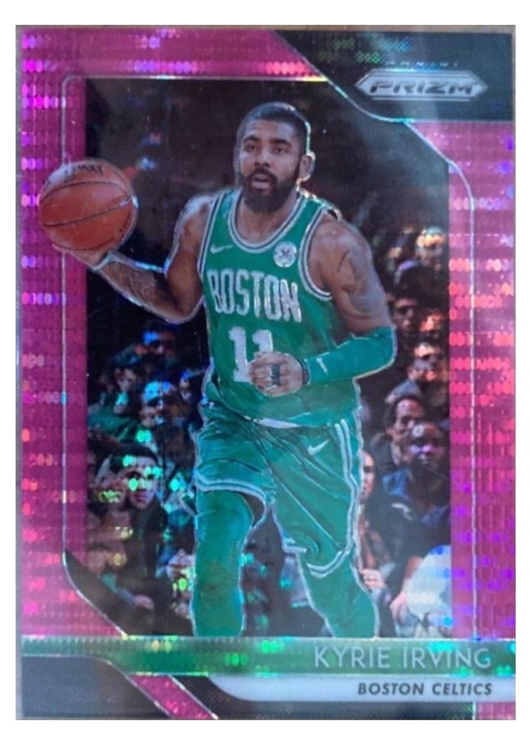 2018-19 Panini Prizm Base Set Kyrie Irving #98 card