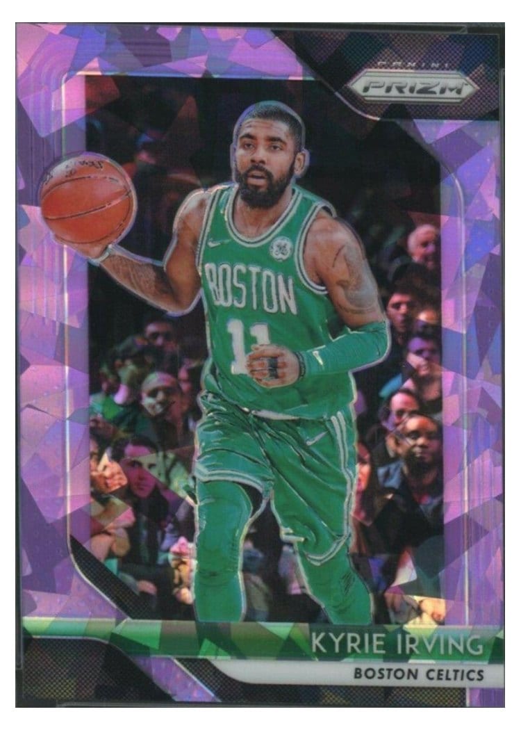2018-19 Panini Prizm Base Set Kyrie Irving #98 card