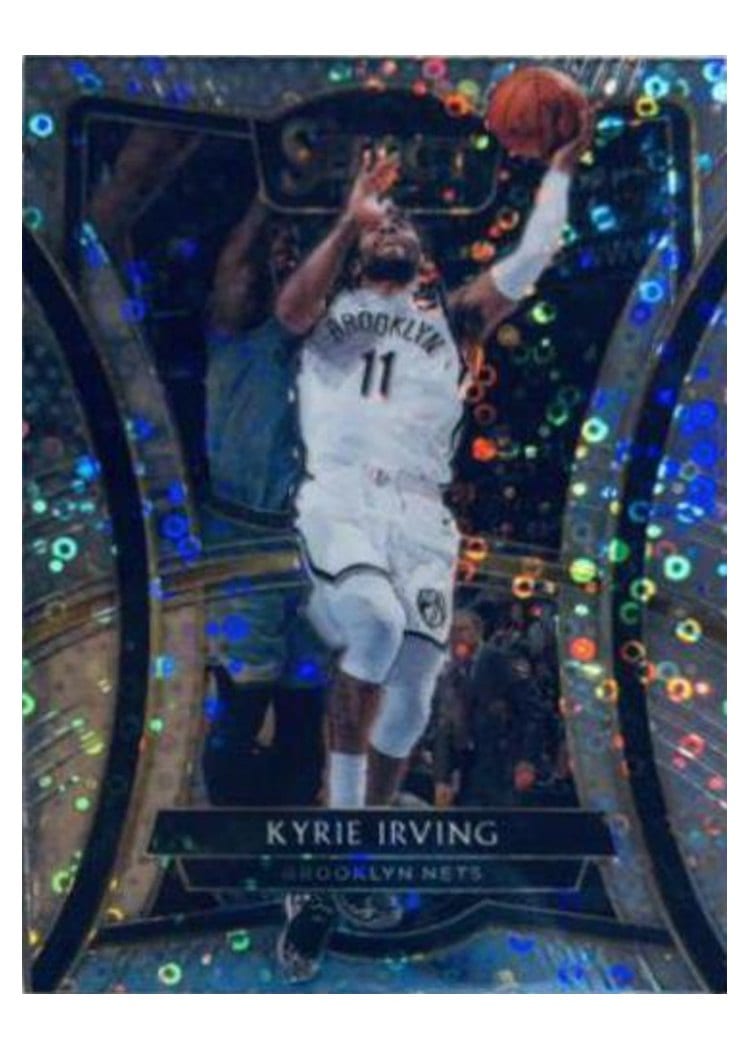 2019-20 Panini Select Base Set Kyrie Irving Disco Prizm #27 card
