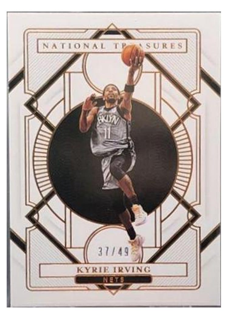 2020-21 Panini National Treasures Base Set Kyrie Irving #29 card
