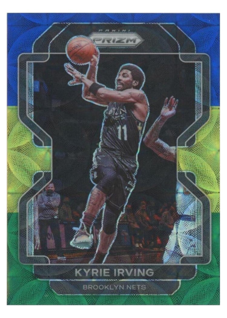 2021-22 Panini Prizm Base Set Kyrie Irving #99 card