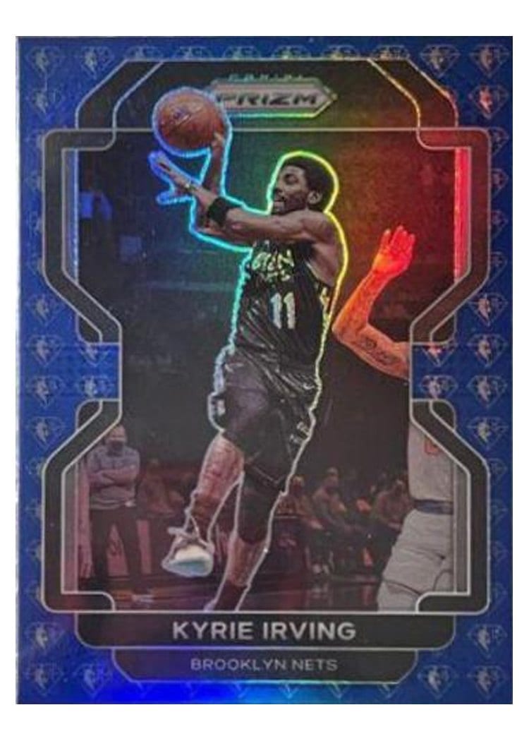 2021-22 Panini Prizm Base Set Kyrie Irving #99 card